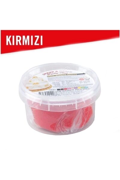 ŞEKER & SUGAR Şeker Sugar Şeker Hamuru Kırmızı (200 G)