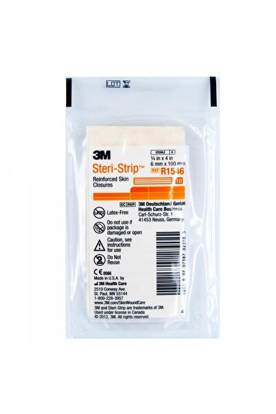 3M - STERİL STRİP 6MMX100MM TURUNCU R1546 - 50 ADET