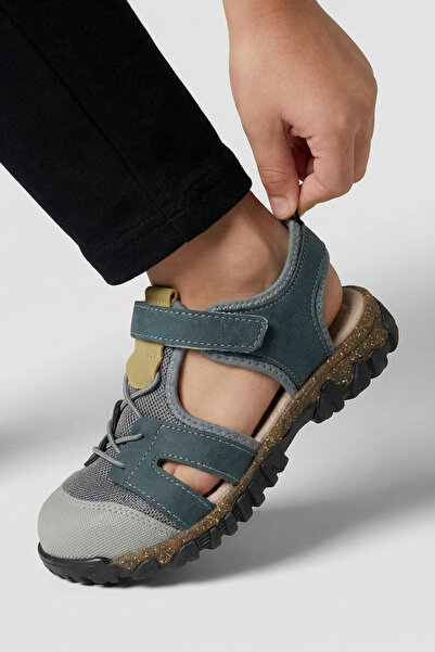 Moda Lime Unisex dečji Sandale zatvoreni prednji Sandale boja Sandale Ortoped...