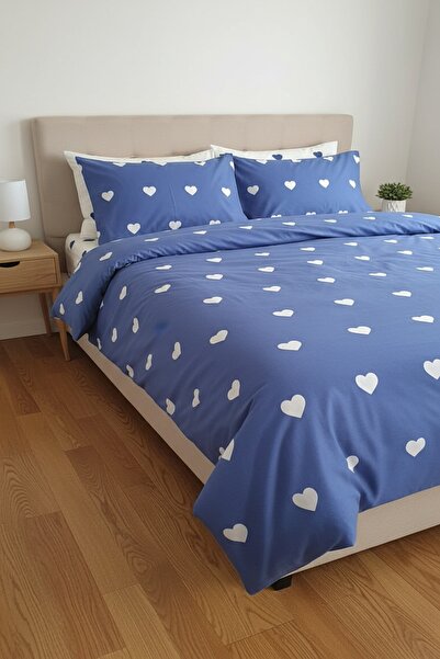 Gasel Home طقم غطاء لحاف كبير الحجم مقاس 180 × 200 (ملاءة مرنة)