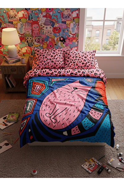 Helen George Mr Pink Çift Kişilik Nevresim Takımı