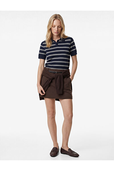 Koton Fustă mini standard cu centură în talie și pantaloni scurți