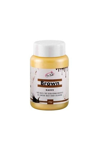 Dr. Gusto Dr Gusto Kahverengi Yağ Bazlı Toz Gıda Boyası 25 Gr