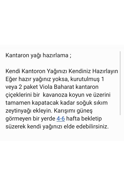 Greenherb Kantoron Yağı ve Çiçéği
