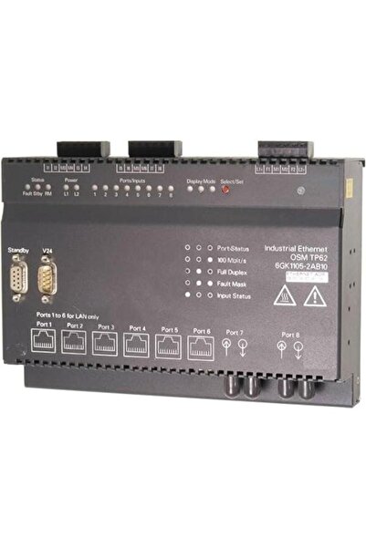 Siemens 6GK1105-2AB10, SINMATIC NET OSM TP62 Optical Switch Module