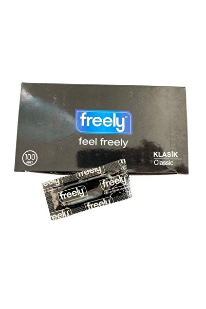 Freely - PREZERVATİF KONDOM - 100 ADET - 1 PAKET