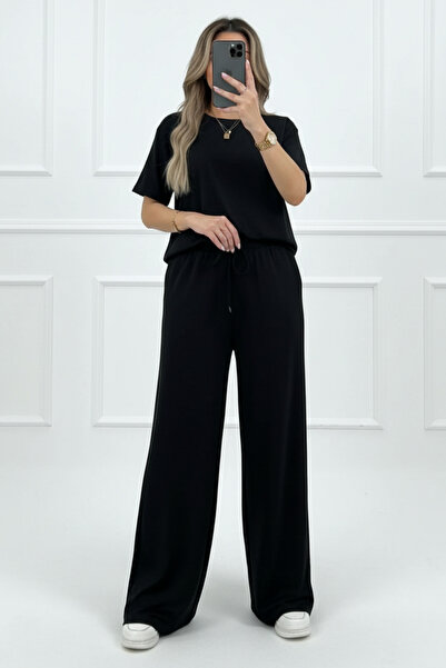 Runades Γυναικείο κοστούμι με κοντό μανίκι με φουσκωτό πόδι