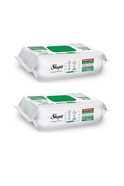 Sleepy - YÜZEY TEMIZLİK HAVLUSU EASY CLEAN BEYAZ SABUN 100LÜ - 2 PAKET