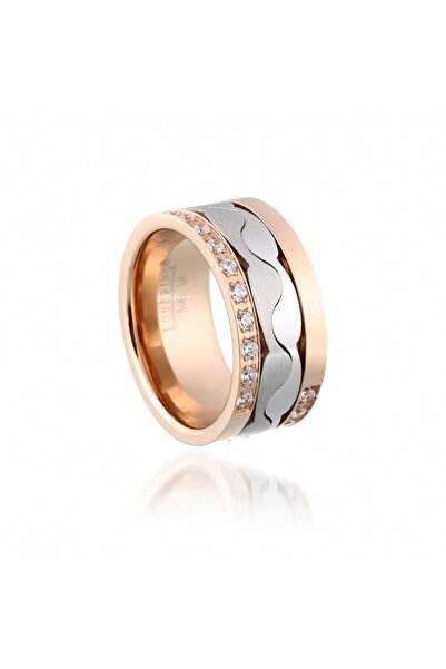Lovering LVR506B Kadın Çelik Yüzük