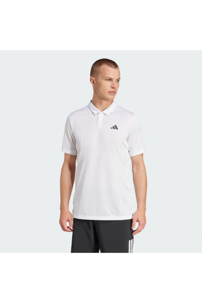 adidas JD8643 CLIMA POLO Erkek T-Shirt Beyaz