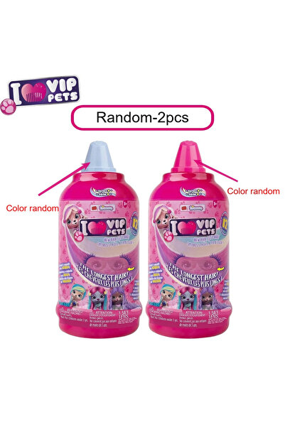 Choice قطعتان عشوائيتان من دمى "أحب حيوانات في آي بي" ذات الشعر الطويل، تكشفا...