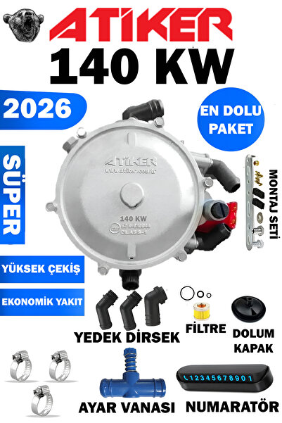ATİKER VR01-140 KW Orjinal Karbüratörlü Beyin (KENZY BEAR)