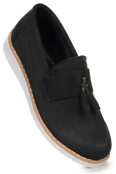 KARAMAZI Pantofi de circumcizie pentru băieți Cision Suede Bowtie