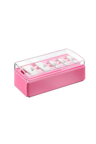 Choice pink 1pc 5hole Makeup Pencil Sharpener Manual Operation Eyebrow Pencil...