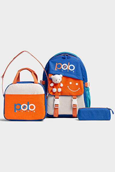 By Hakan My Polo 2015 3'LÜ İlkokul Ortaokul Çantası Sırt Çantası Okul Çantası...