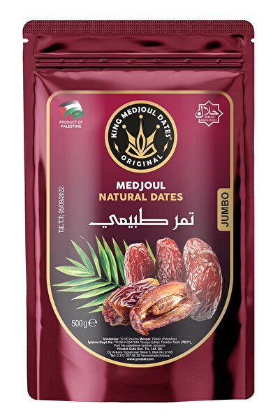 King Medjoul Dates Premium Kudüs Hurması Jumbo 500 gr