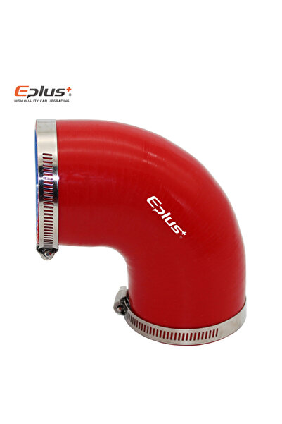 Choice28 خرطوم سيليكون أحمر من إي بلس، قطر داخلي 63 مم، وصلة بزاوية 90 درجة، ...