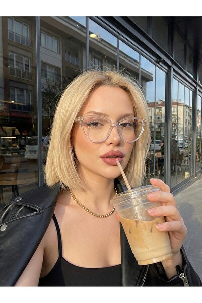 Goldmine Unisex Tarry Blue Light Protection Screen Glasses Transparent