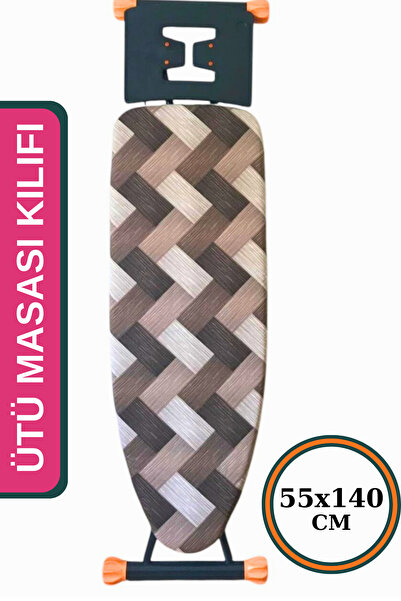 ASEV HOME Ütü Masası Kılıfı Büyük Boy ipli Stoperli Keçeli Kılıfı Örtüsü Bezi...