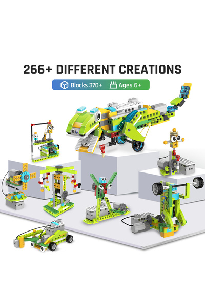 TeTea Jucarie Tetea, blocuri programabile de constructie Robot Master-Standar...