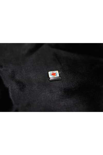 stainless steell doraemon çelik italyan bileklik charm