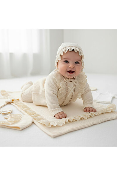 MİLAYS LİFE HOME COLLECTİON 0-3 AY KIZ BEBEKLERE ORGANİK PAMUK PREMİUM KALİTE...