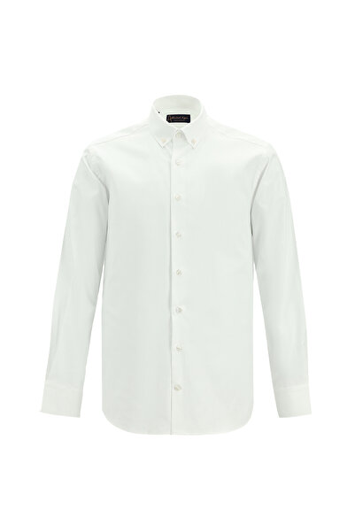 Kiğılı Long Sleeve Classic Cotton Shirt