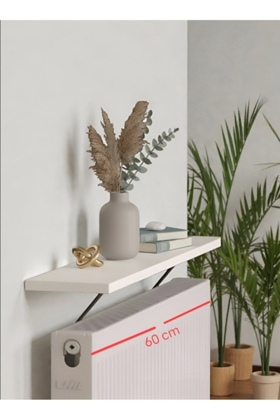 Groomerr Petek Üstü Dresuar Uçan Raf Dresuar Kalorifer Peteği Rafı Kitaplık A...