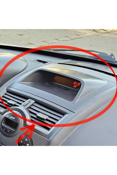 Genel Markalar Renault Megane 2 (2003–2009) FAZ 1 Saat Radyo Gösterge Çerçeve...