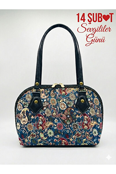 STAMBOUL حقيبة نسائية مصنوعة يدويًا بنمط عرقي أصيل - بتصميم أنقرة - موديل بيزلي