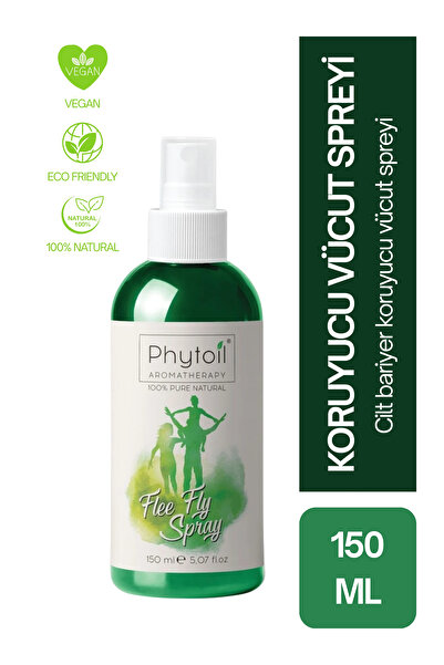 phytoil FLEE FLY – Organik Bitkisel Vücut Spreyi Doğal Koruma Hissi - Ferahla...