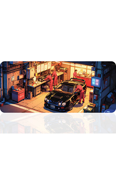 BLS 90X40 Cm Oyuncu Gaming Mouse Pad Kaymaz Kauçuk Taban Fare Altlığı Mousepa...