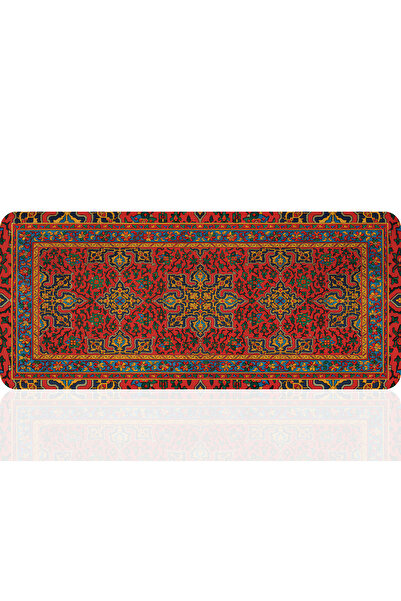 BLS 90X40 Cm Oyuncu Gaming Mouse Pad Kaymaz Kauçuk Taban Fare Altlığı Kilim D...