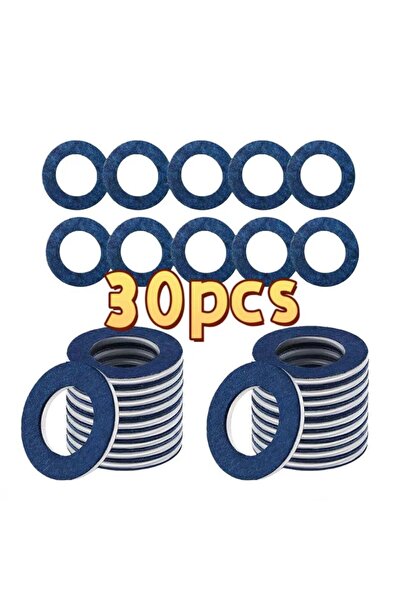 Choice 30 قطعة من حشوات سدادة تصريف الزيت وغسالة مانعة للتسرب وحلقة حوض الزيت...