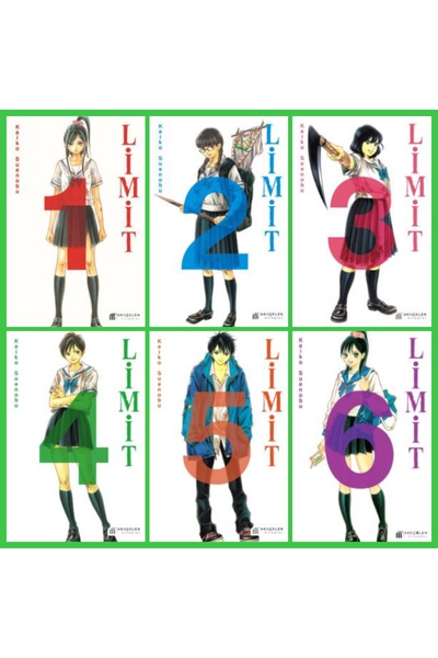 Genel Markalar Limit 1-2-3-4-5-6 / Keiko Suenobu / Manga Seti Serisi