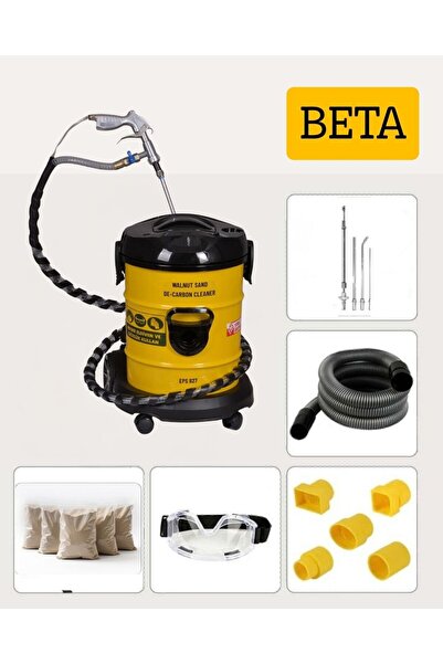 KRAFTRON Ceviz Kumlama Temizleme Makinesi Motor Karbon Temizleyici