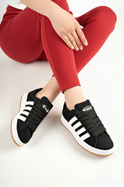 FAYMAZ حذاء رياضي مخيط للجنسين بنعل ناعم غير قابل للانزلاق باللون البيج