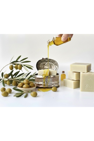 Saf Zeytinyağlı Sabun Hand Made %100 Organic