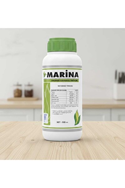 karaoğlan tarım Sıvı Deniz Yosunu Gübresi 500ml-Bitki Stres Giderici