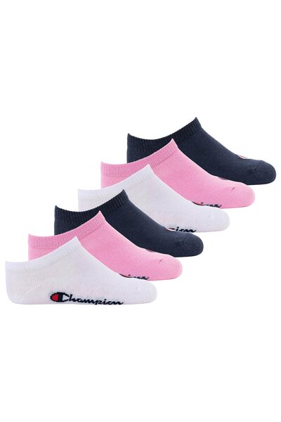 Champion Kinder Socken, 6er Pack - Sneaker, einfarbig