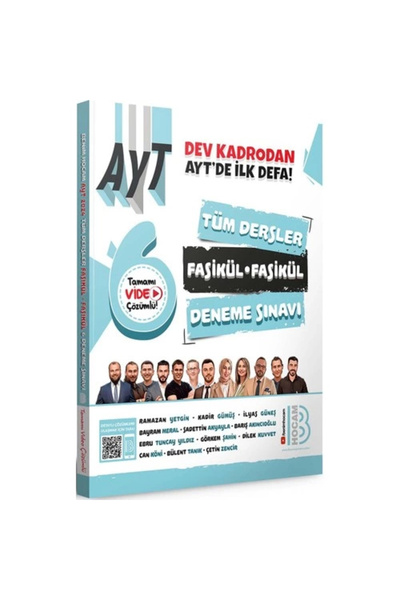Benim Hocam Yayınları 2024 AYT Tüm Dersler Tamamı Video Çözümlü Fasikül Fasik...