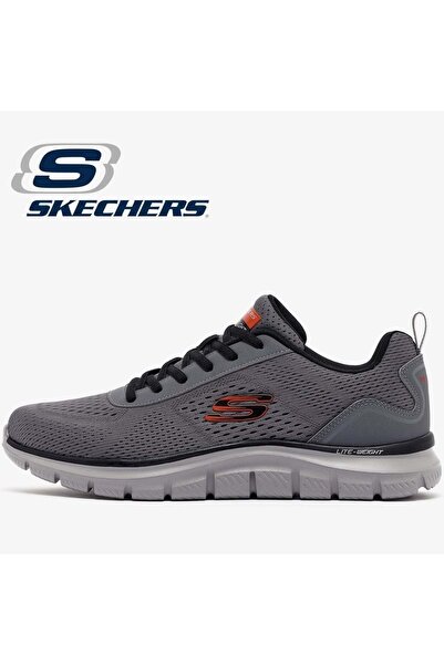 SKECHERS حذاء رياضي رجالي من تراك ليشور 232758TK باللون الدخاني