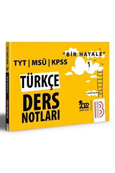 Benim Hocam Yayınları Tyt Msü Kpss Türkçe Ders Notları