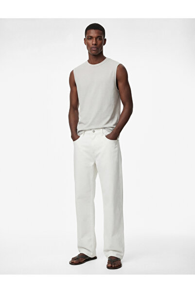 Koton Regular Fit Sleeveless Crew Neck Cotton Basic Undershirt