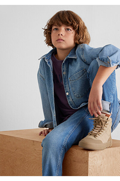 Mavi Koszula Bob 90s IndiGo Si Jean - Szeroki krój Oversize 6210000 -86709