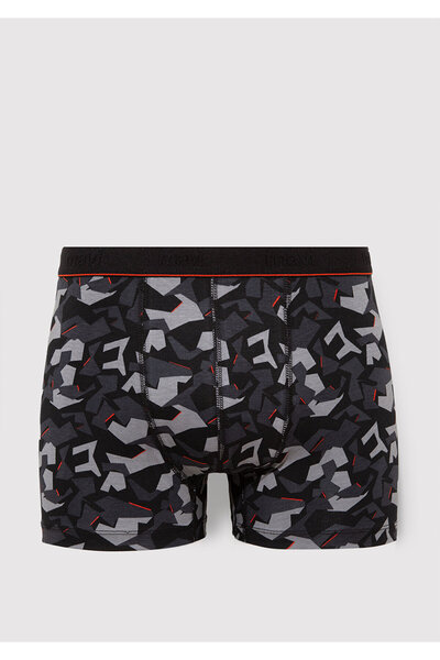 Mavi Schwarze Boxershorts mit Camouflage-Print 0911375 -900