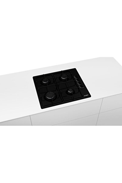 Bosch Pbp6c6b82o Ocak Gazlı Ankastre Siyah