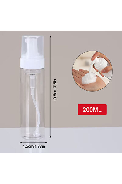 Choice زجاجة بلاستيكية بمضخة رغوة فارغة سعة 200 مل أو 100/150/200 مل، موزع مس...