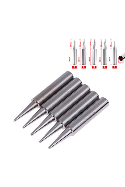 Choice A3 5pcs per 900M-T-B For Soldering Station Solder Iron Tips Set Weldin...