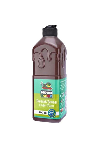 Nova Color Parmak Boyası Kahverengi 500 gr Nc-376